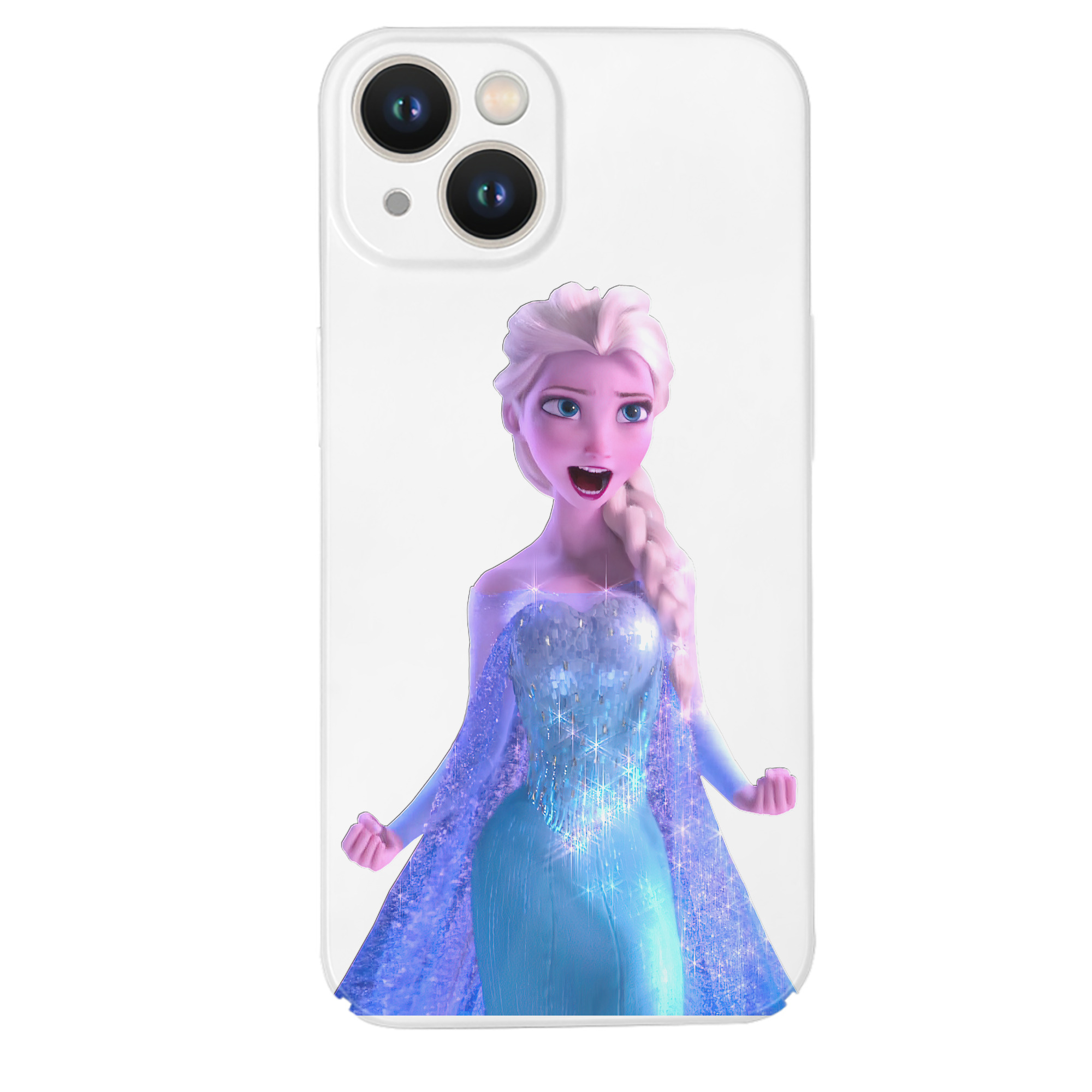 （画像用） アナと雪の女王 アンナ エルサ Frozen Anna Elsa 【iPhone 14シリーズ対応】ハードケース